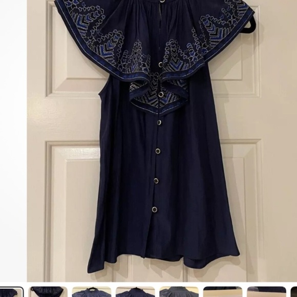 NWT Ramy Brook Abbe sleeveless blouse - Picture 2 of 5